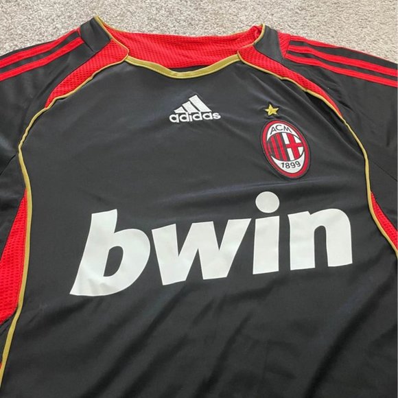 Adidas Black and Red Soccer Jersey - Picture 3 of 6